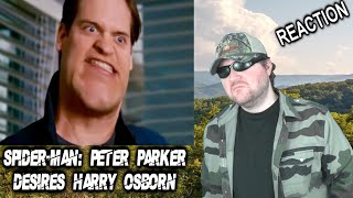 YTP SpiderMan Peter Parker Desires Harry Osborn  Reaction BBT [upl. by Dalli]