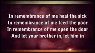 In Remembrance of Me worship video [upl. by Alvan339]