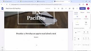 Google Sites tutorial Create a simple Google Sites web [upl. by Nashom]