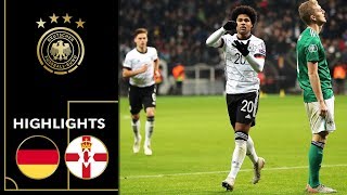 Hattrick Serge Gnabry on fire  Germany vs Northern Ireland 61  Highlights  Euro Qualifiers [upl. by Harlan999]