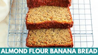 How to Make Almond Flour Banana Bread [upl. by Anigriv]