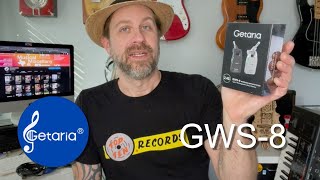 Getaria GWS8 Unboxing amp Demo  Guitar Wireless System [upl. by Jareen]