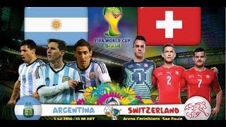 Highlights Argentina vs Svizzera 00 Tr 10 Ts ottavi mondiali [upl. by Appleby]