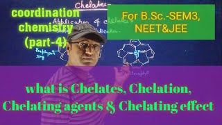 what is Chelates Chelation Chelating agents Chelating effect [upl. by Ainaznat]