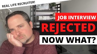 How To Handle Job Rejection After an Interview [upl. by Vinn]