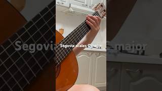 Segovia scales C major guitar [upl. by Morty]