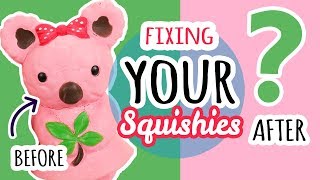 Squishy Makeover Fixing Your Squishies 15 [upl. by Atteyram529]