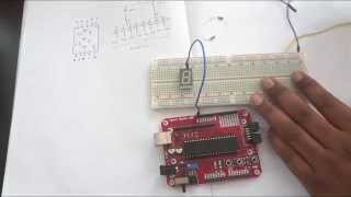 Seven Segment Display with ATmega32 [upl. by Tifanie]