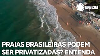 Praias brasileiras podem ser privatizadas Entenda a PEC das Praias [upl. by Llennhoj]