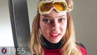 100 Years of Ski Fashion [upl. by Chrystel]