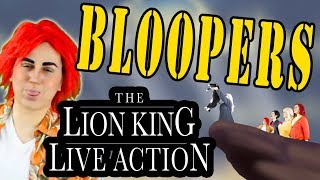 BLOOPERS amp Outtakes The Lion King Live Action  Disney  Madi2theMax [upl. by Neeroc]