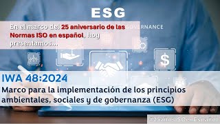 25añosISOenEspañol  Estándar IWA 48 [upl. by Rabma871]