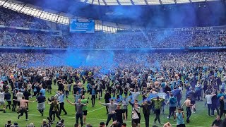 SCENES as Gundogan wins the league for city with 2 goals We threw it away Villa vs Man city vlog [upl. by Anna]