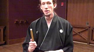 Frazier Interpreter on how a Samurai Tessen may have been used [upl. by Eeresid]