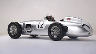 Scale Model Build the Mercedes Benz W196R last stages sterlingmoss [upl. by Whit470]