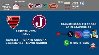 🔴 OESTE 0 x 1 JUVENTUS  COPA PAULISTA  RODADA 3 [upl. by Morton802]