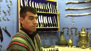 Bukhara Uzbekistan crafts Бухара кузнечное ремесло [upl. by Tana]