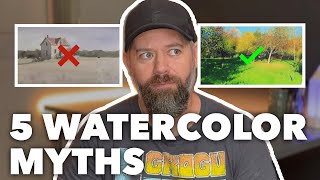 Stop Falling For These Watercolor Myths Your Art Deserves Better [upl. by Norean]