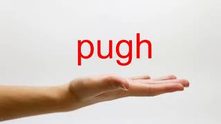 How to Pronounce pugh  American English [upl. by Nosmirc]