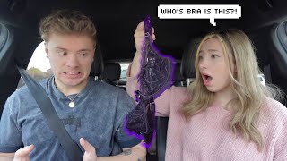 My girlfriend finds ANOTHER GIRLS BRA in our car PRANK I DIDN’T EXPECT HER TO DO THIS [upl. by Airtal586]