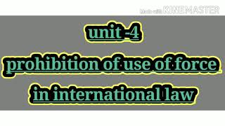 Prohibition of use of force international law responsibility to protect humanitarian intervention [upl. by Ative776]