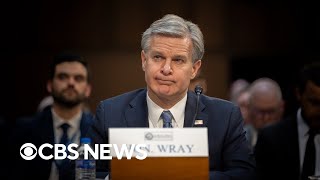 FBI Director Christopher Wray testifies before House committee  full video [upl. by Yarb]