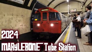 MARYLEBONE Underground Station 2024 [upl. by Kyte]