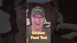 Deutsches Essen Gut German Food Test starting [upl. by Akimyt]