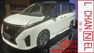 Spec Walkaround Nissan Serena ePower Highway Star C28  Indonesia [upl. by Aerdnahc]