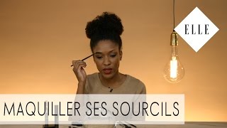 Comment maquiller ses sourcils I ELLE Beauté [upl. by Aniluap]