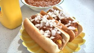 Authentic Greek Hot Dog Sauce Recipe [upl. by Ynohtnaeoj]