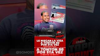 LE NIEGAN LA VISA POR 5TA VEZ A TONTON 80 visa visaamericana tonton80 noticias alofokeradio rd [upl. by Krenn]