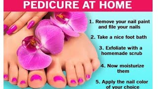 Ghar baithe pedicure kaise karte hain step by step for beginners shorts viral viralvideo ytshort [upl. by Efioa19]