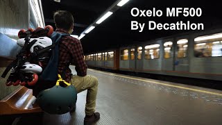 Oxelo MF500 ride in brussels short film [upl. by Racklin]