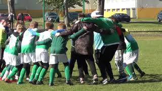 Włókniarz Pabianice  Włókniarz Zgierz Sparing roczników 2011 9102021 [upl. by Nosila505]