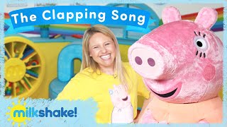 Milkshake Studio Dances  The Clapping Song  Olivia and Mummy Pig [upl. by Aneehsit957]