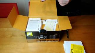 TIRTV Unboxing Nikon D7000 18105 Kit TIRPiX  TIRTech [upl. by Bunnie]