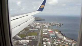 Icelandair B757200 on board Copenhagen to ReykjavikKeflavik [upl. by Pillihpnhoj]