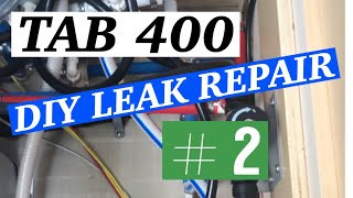 MORE LEAKS IN MY NEW TAB 400How to adjust the mixing valve TAB400 Nucamp rvrepair rv [upl. by Loma]