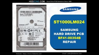 ST1000LM024 Samsung HDD PCB Repair BF4100354B [upl. by Oshinski]