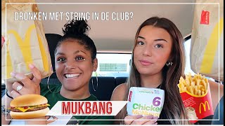 MCDONALDS MUKBANG met Kelly Buth  QampA 🍔🍟  SARA VERWOERD [upl. by Dnalyk829]