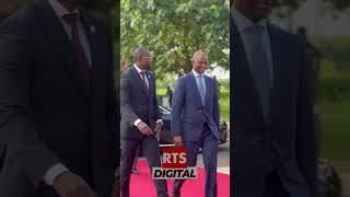 L’arrivé du premier ministre M Ousmane Sonko à Diamniadio [upl. by Sybil772]