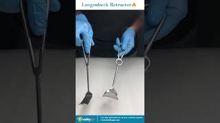 langenbeck retractors surgicalinstruments medicalinstruments surgicaleducation [upl. by Ariela]