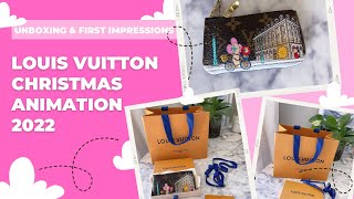 Louis Vuitton Christmas 2022 Animation Unboxing amp First Impressions [upl. by Noami]