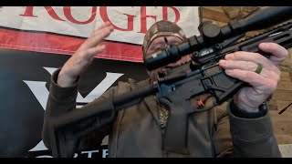 The Timney Trigger AR Calvin Elite  Ruger SFAR  Vortex Optic  awesome [upl. by Bonnes]