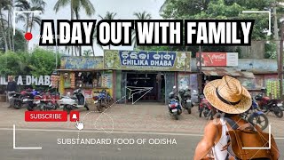 A Visit To Temple  Exposing Overhyped Chilika Dhaba  What’s Sukua driedfish chilika dhaba [upl. by Eamon123]