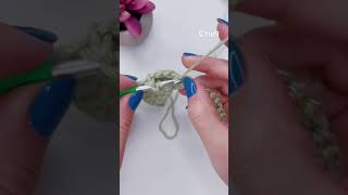 How to Crochet the VShell Stitch Left Handed Part 2 [upl. by Javier]