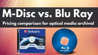 MDisc vs Blu Ray Pricing Comparison [upl. by Morty]