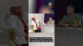 30 yilgi uyqusizlikdan 2 seansda xalos boldim youtubeshorts youtube live goldterapi [upl. by Nnateragram362]