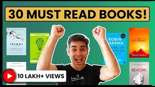 30 Books YOU NEED to READ NOW  Book Recommendations 2023  Ankur Warikoo Hindi [upl. by Hpsoj]